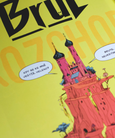 Brut - rozchod - fantasy komiks publikovaný ve sborníku Aargh! 23